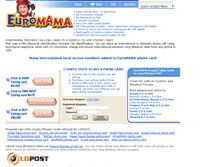 Tablet Screenshot of euromama.com